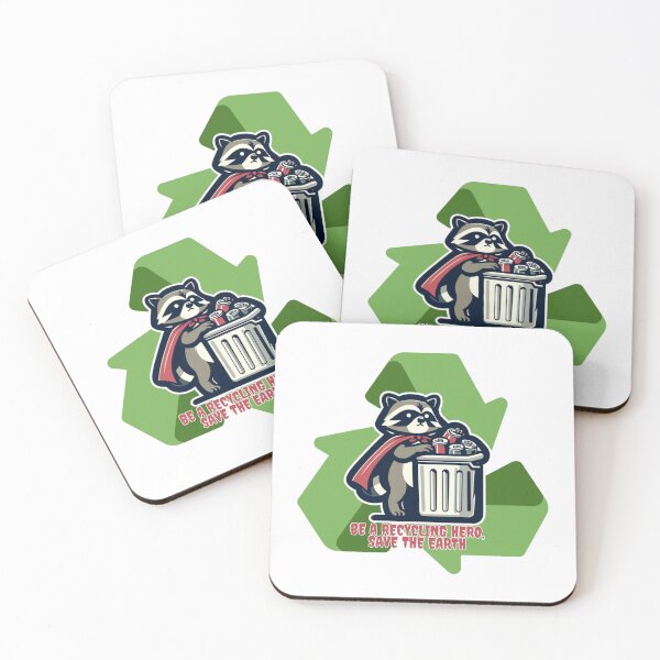 Item preview, Be a recycling hero, save the Earth designed and sold by DShirtRepublic.