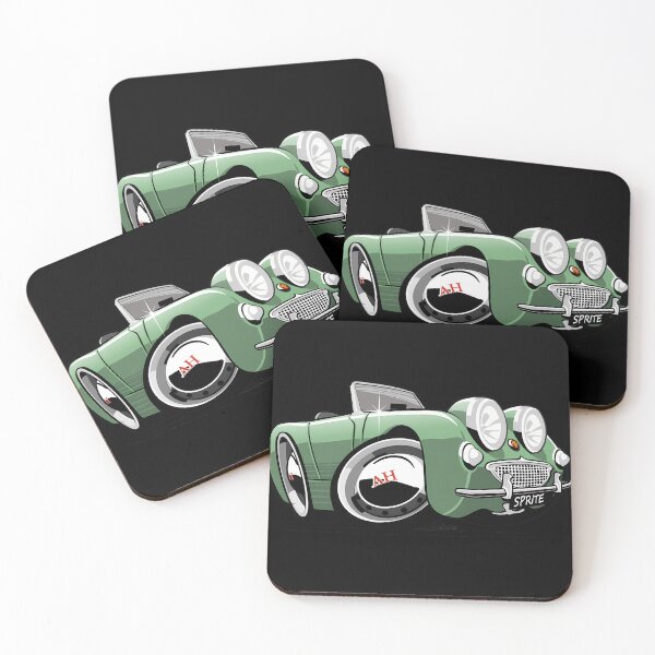 Item preview, Austin Healey Sprite Caricature Green designed and sold by JamesElliot1.