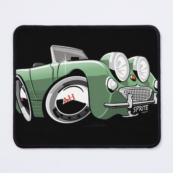 Item preview, Austin Healey Sprite Caricature Green designed and sold by JamesElliot1.