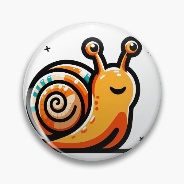 Item preview, Adorable Cartoon Snail, Colorful Whimsical Animal Lover designed and sold by LunarFern.