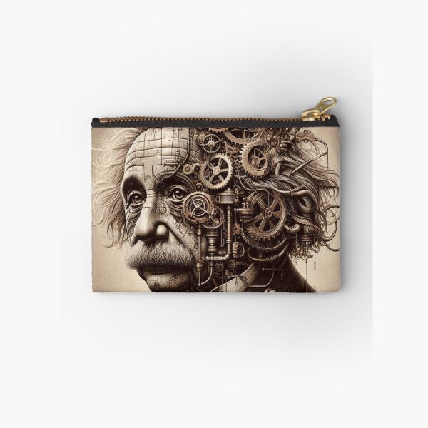 Aperçu de l'œuvre  Albert Einstein Steampunk créée et vendue par sevenmountains.