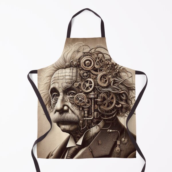 Item preview, Albert Einstein Steampunk designed and sold by sevenmountains.