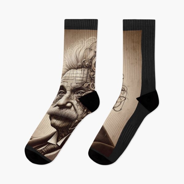 Item preview,  Albert Einstein Steampunk  designed and sold by sevenmountains.