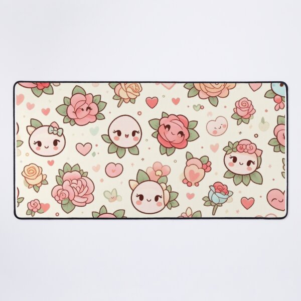 Item preview, Kawaii roses pattern designed and sold by Thedigital91.
