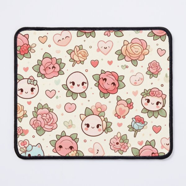 Item preview, Kawaii roses pattern designed and sold by Thedigital91.