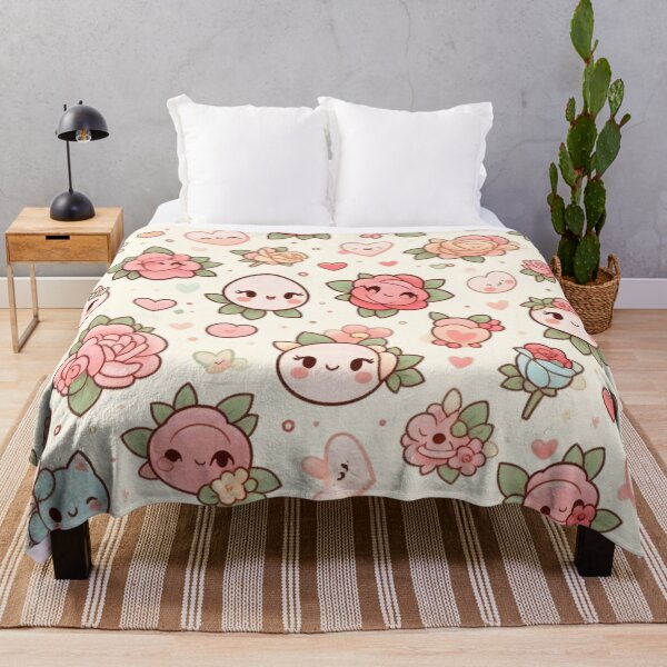 Item preview, Kawaii roses pattern designed and sold by Thedigital91.