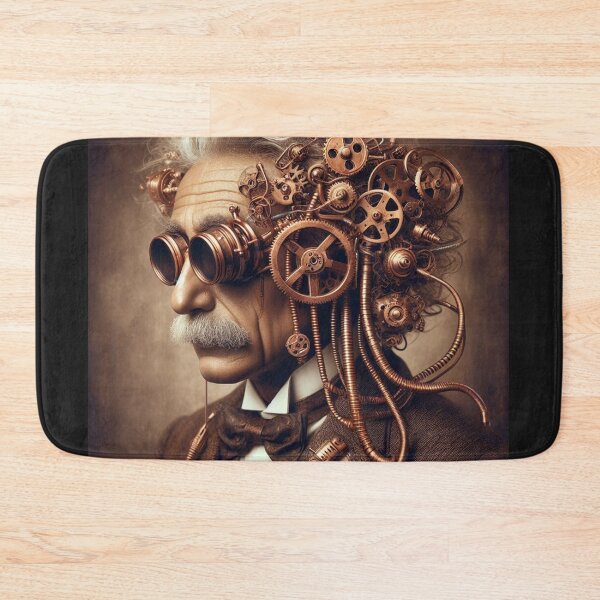 Item preview,  Albert Einstein Steampunk  designed and sold by sevenmountains.