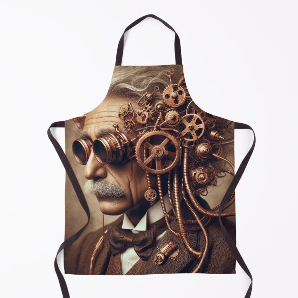 Item preview, Albert Einstein Steampunk designed and sold by sevenmountains.