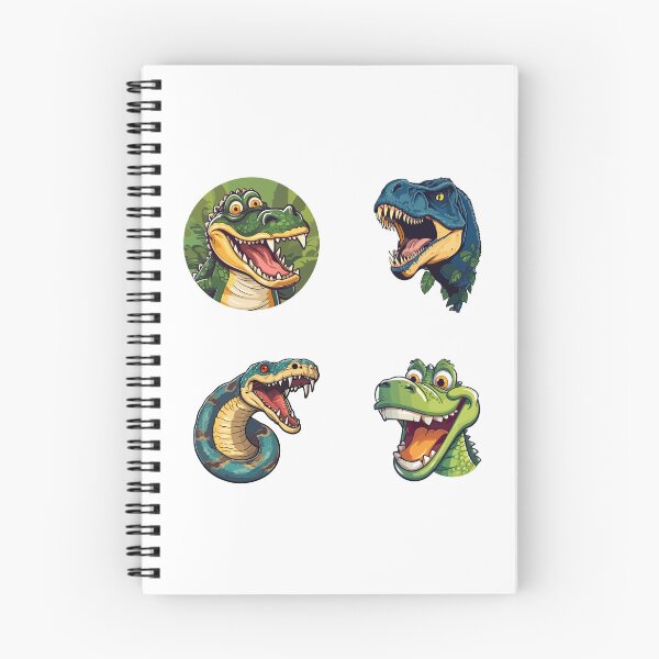 Item preview, Heads of large reptiles from the past designed and sold by huape.
