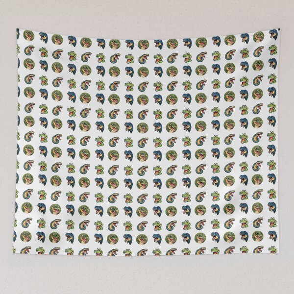 Item preview, Heads of large reptiles from the past designed and sold by huape.
