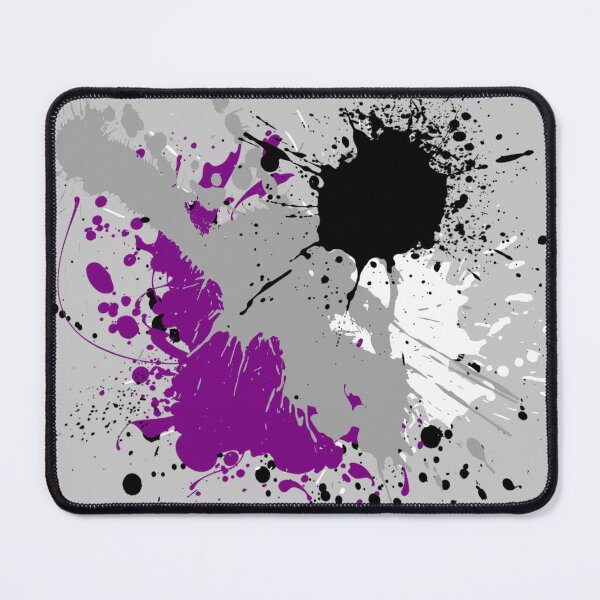 Item preview, Asexual Paint Splatter (v.2) designed and sold by porcupride.