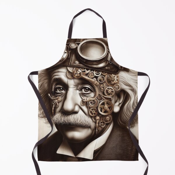 Item preview, Albert Einstein Steampunk designed and sold by sevenmountains.