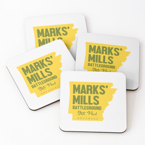 Item preview, Marks' Mills Battleground State Park Arkansas Map designed and sold by bivenart.
