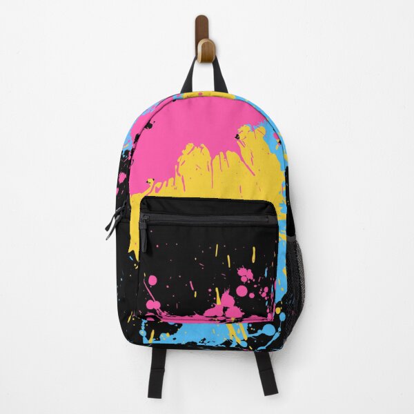 Item preview, Pansexual Paint Splatter (v.2) designed and sold by porcupride.