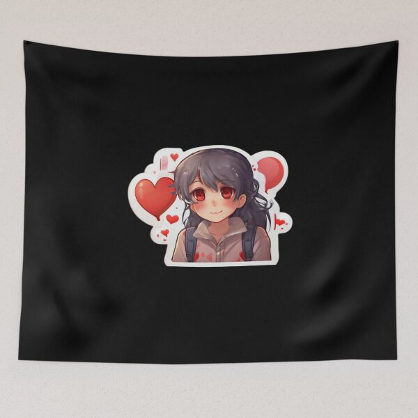 Item preview, Anime Red Eyes Love designed and sold by products4urduke.