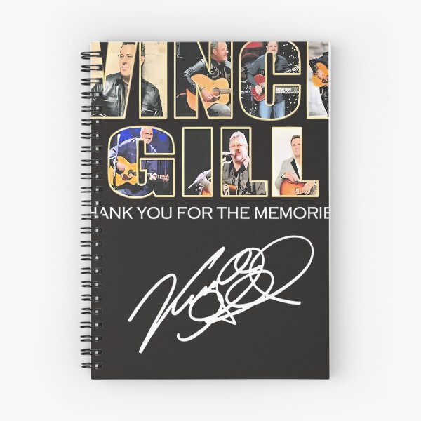 Item preview, Vince Gill 1975-2023 Thank You For The Memories Signatures designed and sold by RudolpGulgowski.