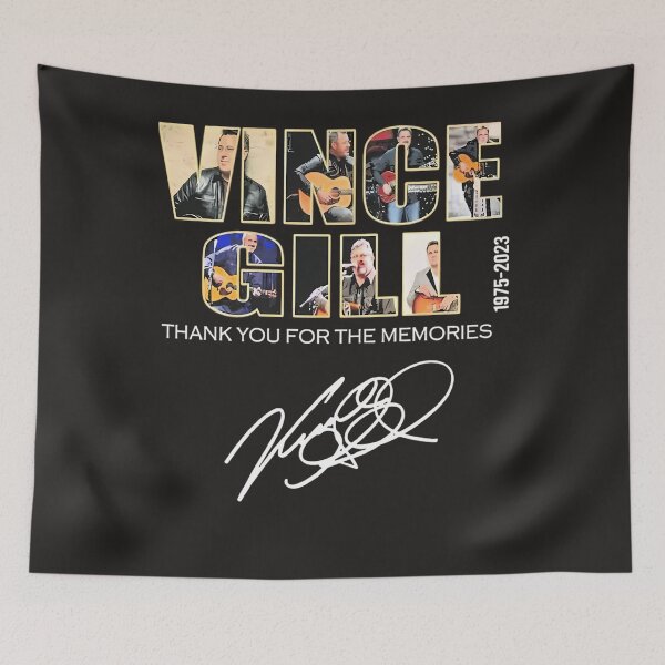 Item preview, Vince Gill 1975-2023 Thank You For The Memories Signatures designed and sold by RudolpGulgowski.