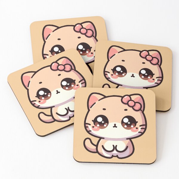 Item preview, Cute cat illustration for cat lovers designed and sold by lily-higa.