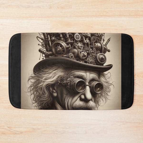 Item preview, Albert Einstein Steampunk  designed and sold by sevenmountains.