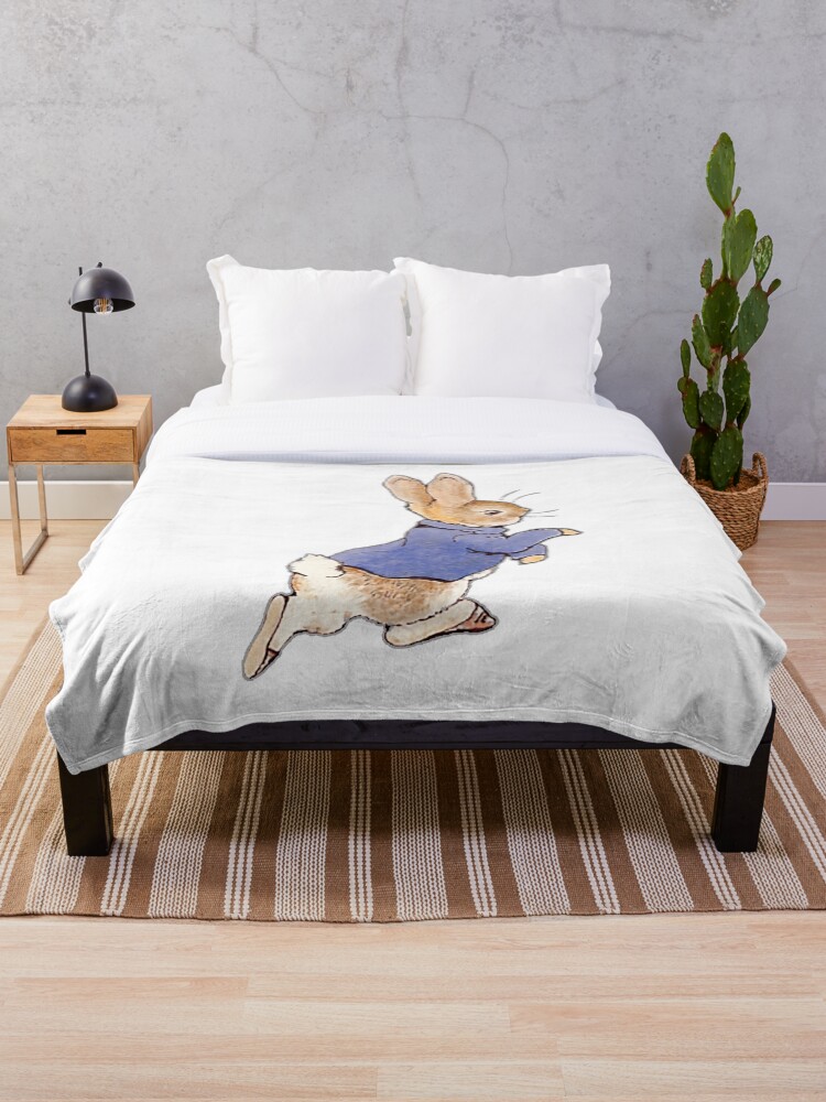 peter rabbit comforter blue