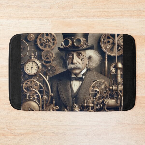 Item preview, Albert Einstein Steampunk  designed and sold by sevenmountains.