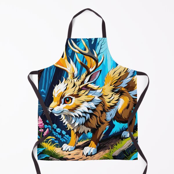 Item preview, Cute Wolpertinger in the Forest, Ai Generated Art  designed and sold by ACC .