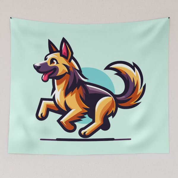 Item preview, German Shepherd Puppy designed and sold by MezkalArts.