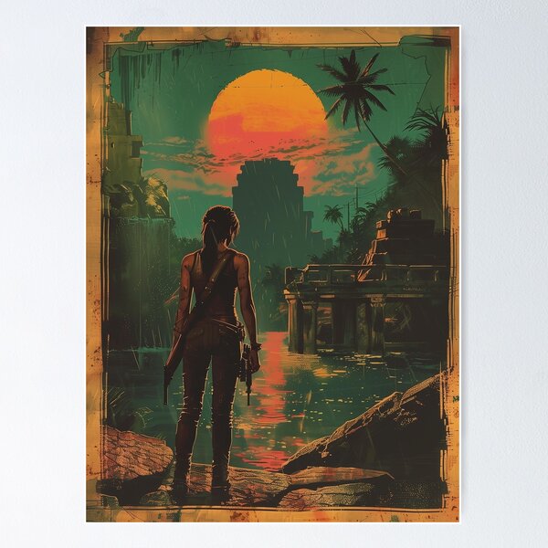 Item preview, Lara Croft : Légende de Tomb Raider designed and sold by MadeByHaresShop.