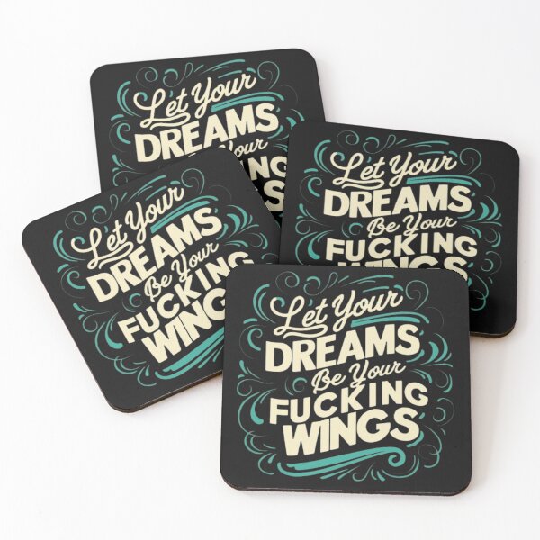 Item preview, Motivation-Let your dreams be your fucking wings designed and sold by catcraftss.