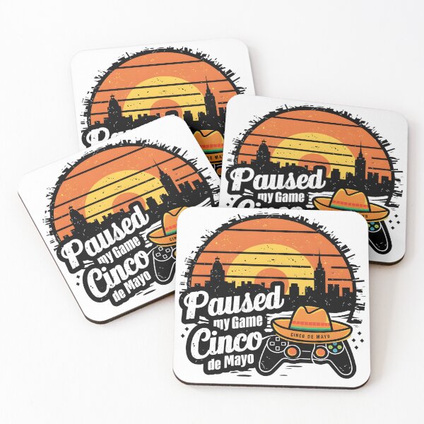 Item preview, I paused my game for cinco de mayo Fiesta Fusion designed and sold by baastof.