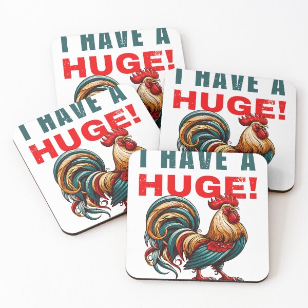Item preview, I have a huge rooster  designed and sold by cave-canvas.