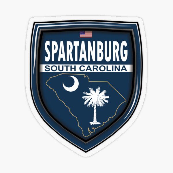 Item preview, Spartanburg South Carolina SC emblem designed and sold by antonietta40.