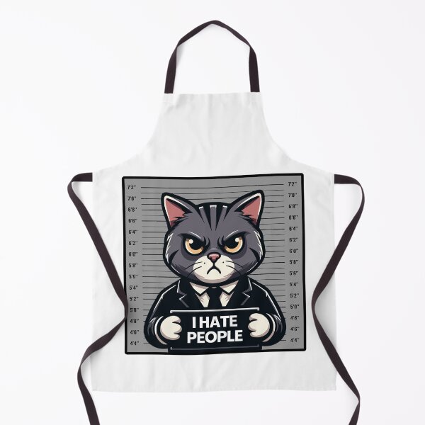 Item preview, Cat hate people designed and sold by cave-canvas.