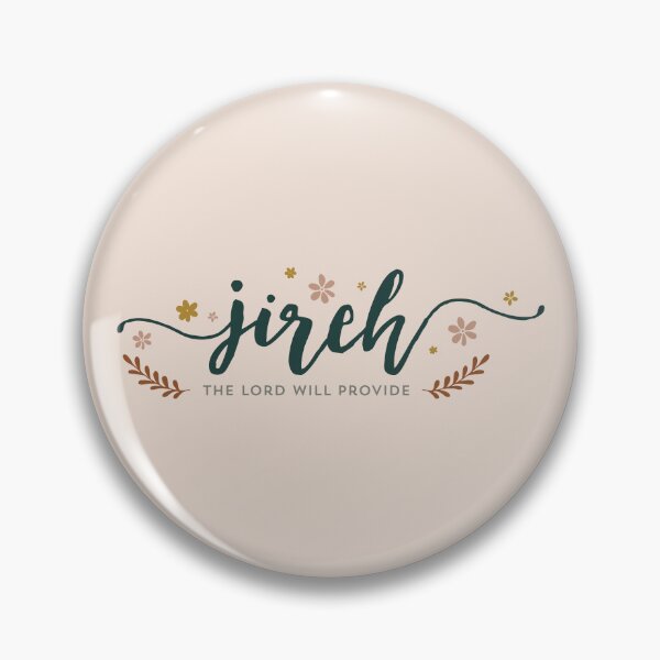 Item preview, Jireh | The Lord Will Provide | The Names of God | Genesis 22 14 designed and sold by Blessed Be Your Name.