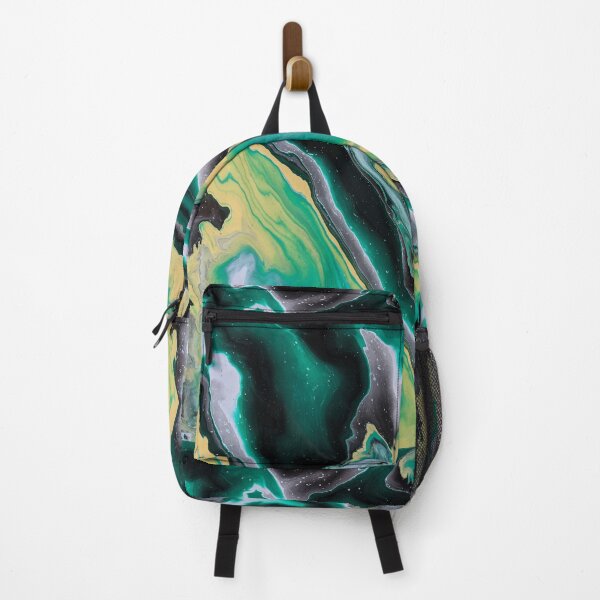 Item preview, Green waves of harmony designed and sold by DehartArt2024.