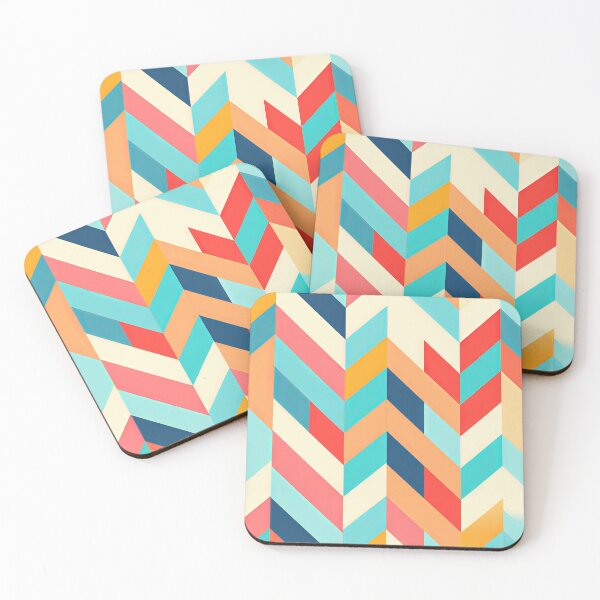 Item preview, Pastel Chevrons designed and sold by lupesparx.