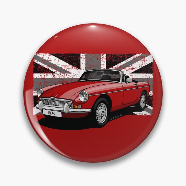 Item preview, My drawing of the MGB Roadster designed and sold by designjaag.