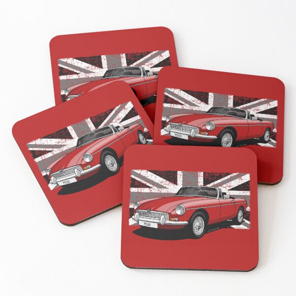 Item preview, My drawing of the MGB Roadster designed and sold by designjaag.