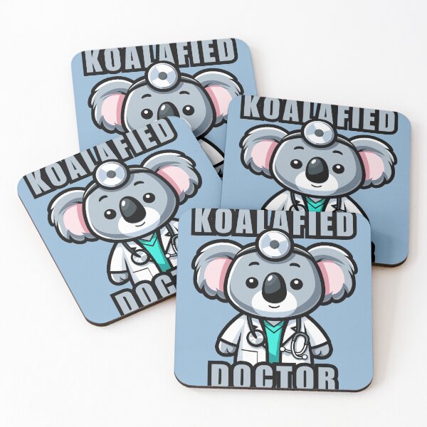 Item preview, Koalafied Doctor  designed and sold by cave-canvas.