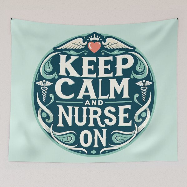 Item preview, Keep Calm and Nurse On designed and sold by Monkey-Bar.
