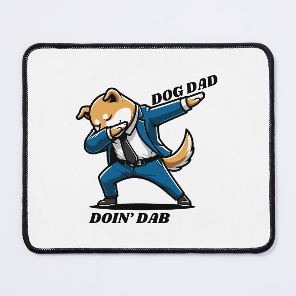 Item preview, dog dad doin dab designed and sold by cave-canvas.
