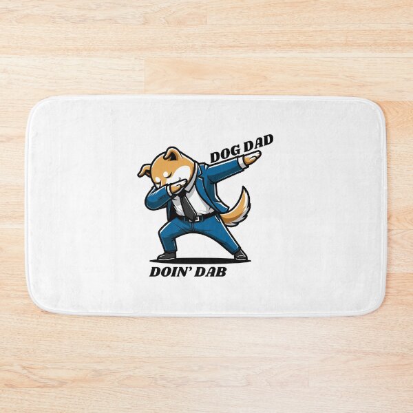 Item preview, dog dad doin dab  designed and sold by cave-canvas.