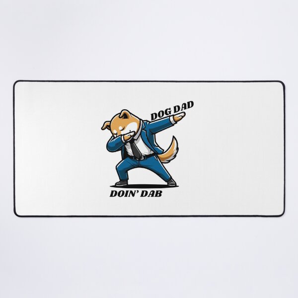 Item preview, dog dad doin dab  designed and sold by cave-canvas.