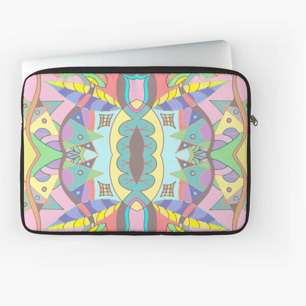 Leaves abstract pattern Laptop Sleeve