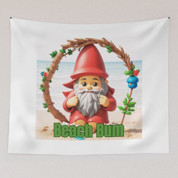 Item preview, Gnome Beach Bum - Ocean Design designed and sold by TGAL2.