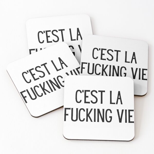 Item preview, C'est La Fucking Vie designed and sold by RockAndLex.