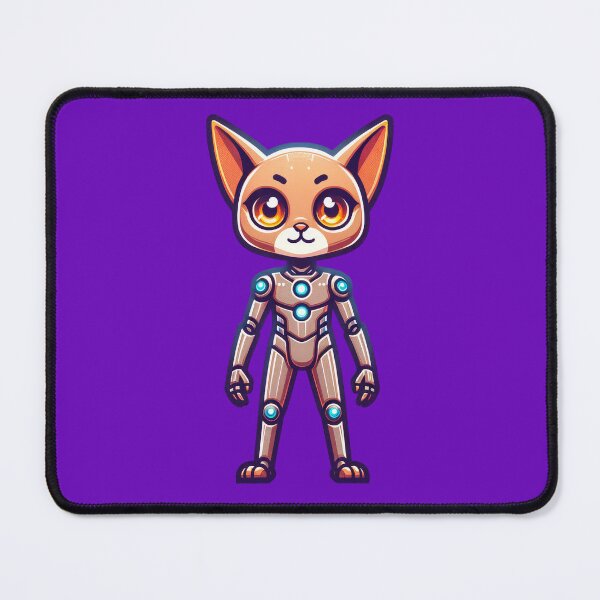 Item preview, Chausie In Futuristic Cyber Suit designed and sold by MGRcompany.
