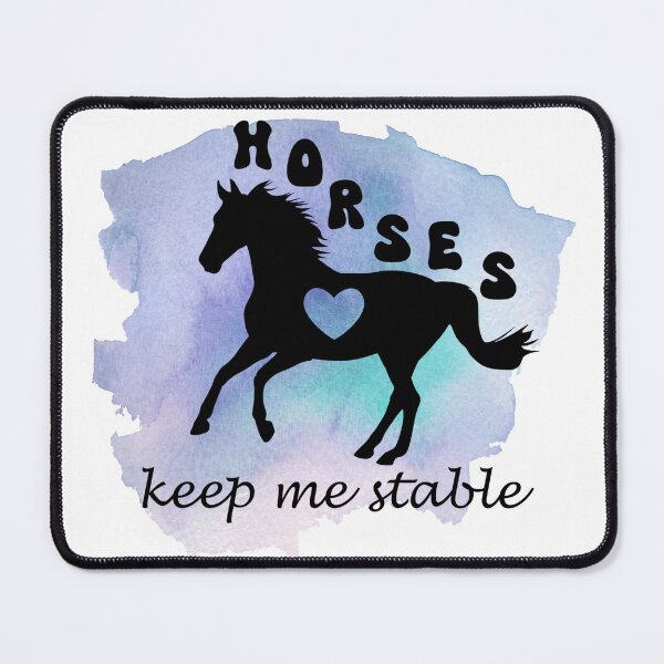 Item preview, Watercolor Horses Keep Me Stable designed and sold by Sunshinez CreationzZA.
