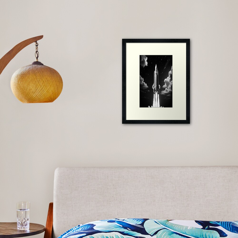 Item preview, Framed Art Print designed and sold by eXtraHumans.