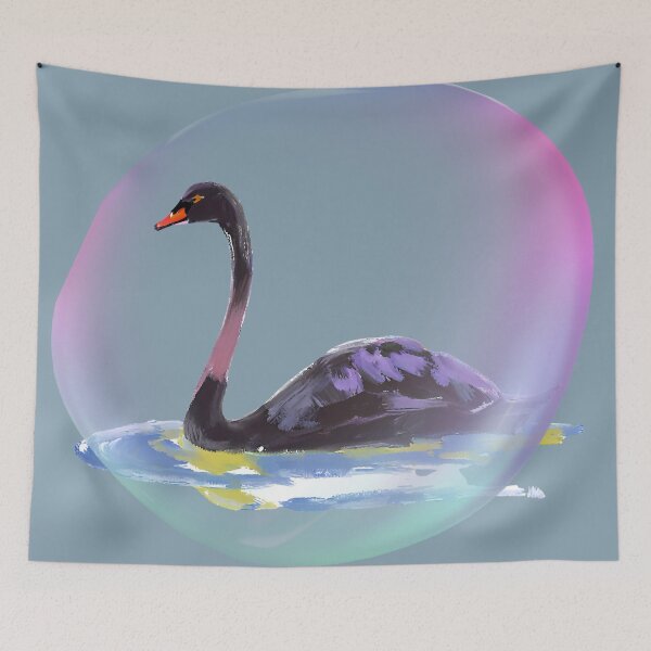 Item preview, BLACK SWAN IN THE BUBBLE designed and sold by asudesign.